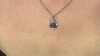 Colgante en plata con Charoita