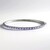 Bracciale in argento con Tanzanite