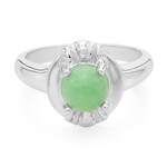 Imperial Chrysoprase Silver Ring