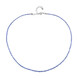 AAA Ceylon Sapphire Silver Necklace