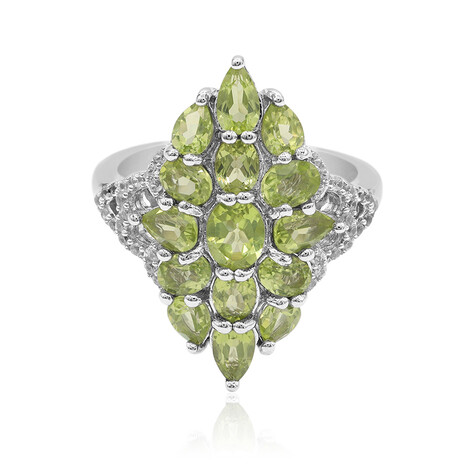 Peridot-Silberring