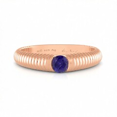 Tanzanite Silver Ring (de Melo Essence)
