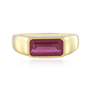 Anello in argento con Zaffiro Rosa del Madagascar