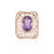 Lavendel-Amethyst-Silberring (Ornaments by de Melo)