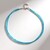 Collana in argento con Topazio Blu Cielo