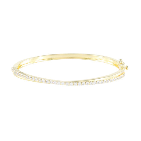 Zilveren armband met zirkonen