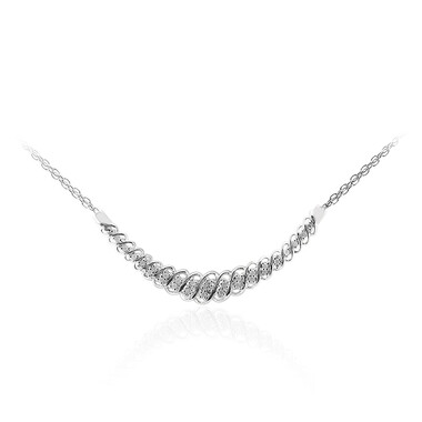 Collar en plata con Diamante I2 (I)