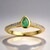 Anello in argento con Smeraldo Zambia