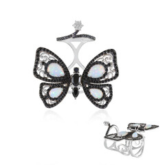 Edelstein-Silberring (Dallas Prince Designs)