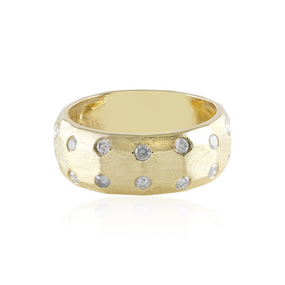 Gouden ring met I2 (H) Diamanten (de Melo)