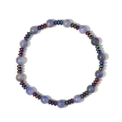 Tansanit-Armband