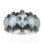 Sky Blue Topaz Silver Ring
