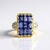 Anello in argento con Tanzanite (Gems en Vogue)