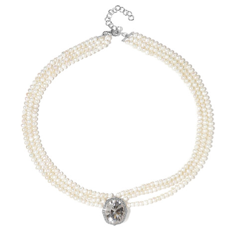 Collana in oro con Danburite (de Melo)