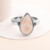Bague en argent et Natrolite