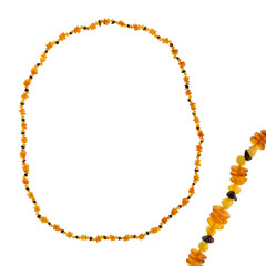 Collana con Ambra Baltica