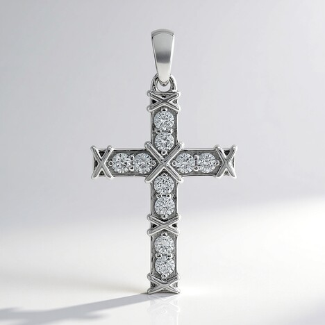 Ciondolo in argento con Zircone