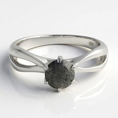 Anello in argento con Spectrolite