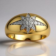 Anillo en oro con Diamante SI1 (G) (Annette)