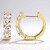Orecchini in oro con Topazio Rosa (de Melo Gold)