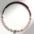 Collana rigida in acciaio con Perla d'Acqua Dolce Pesca (Riya)