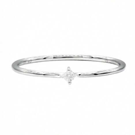 Gouden ring met een Diamant SI1 (G) (Annette)