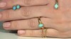 Bague en argent et Turquoise Sleeping Beauty