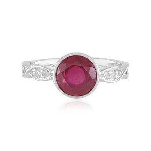 Madagascar Ruby Silver Ring (de Melo Essence)