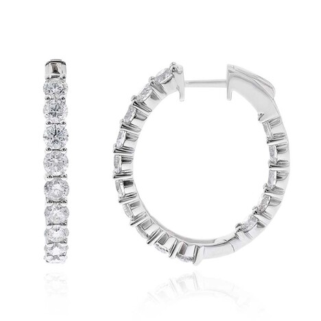 Orecchini in oro con Diamante I1 (H) (CIRARI)