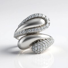 Anello in argento con Zircone (de Melo Essence)