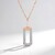 Collana in argento con Zircone (Adela Silber)
