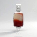 Ciondolo in argento con Mokaite