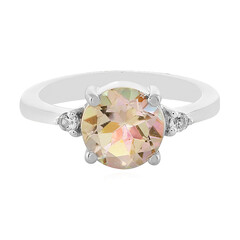Anello in argento con Quarzo Luna
