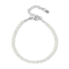 Zirkon-Silberarmband