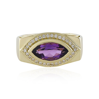 Uruguay-Amethyst-Goldring (de Melo Gold)