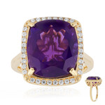 Anello in argento con Ametista del Marocco
