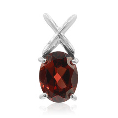 Colgante en plata con Granate de Mozambique