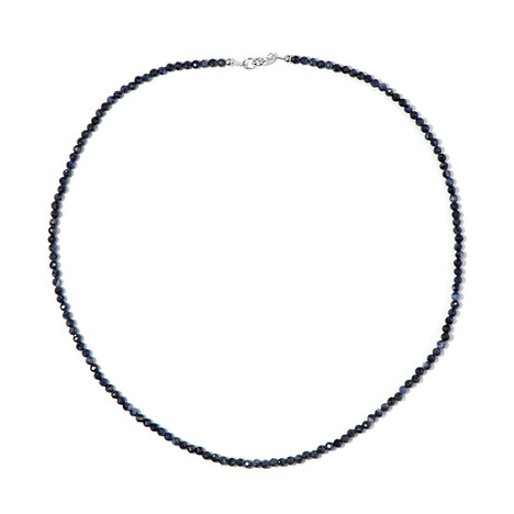 Collana in argento con Zaffiro Blu