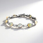 Bracciale in oro con Opale di Welo AAA (CUSTODANA)