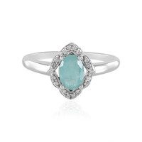 Anello in argento con Grandidierite