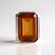 Ciondolo in argento con Quarzo Arancione (MONOSONO COLLECTION)