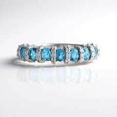 Anello in argento con Zircone Ratanakiri (Adela Silber)