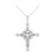 Collier en argent et Topaze blanche