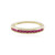 Bague en or et Rubis