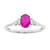 Bague en or et Rubis AAA du Mozambique