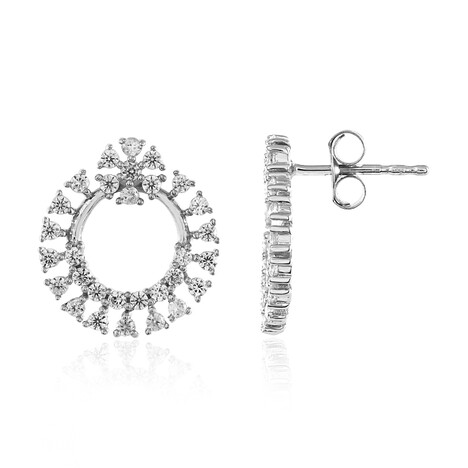 Orecchini in argento con Zircone