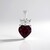Ciondolo in argento con Rodolite di Naktamunda
