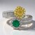 Anello in oro con Smeraldo Colombiano (CIRARI)