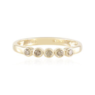 I2 Schokoladen-Brillant-Goldring (SUHANA)
