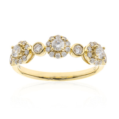 Anello in oro con Diamante SI1 (H) (CIRARI)
